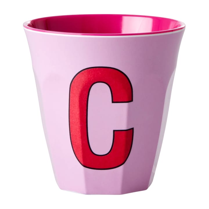 Rice メラミンカップ medium letter -  C 30 cl - Pink - RICE | ライス