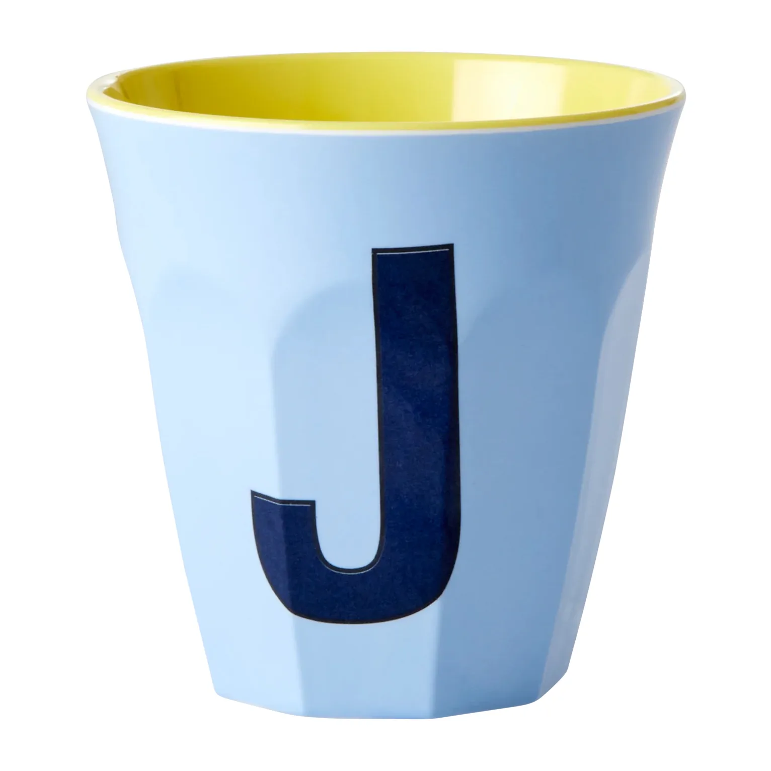 Rice メラミンカップ medium letter -  J 30 cl, Soft blue RICE | ライス