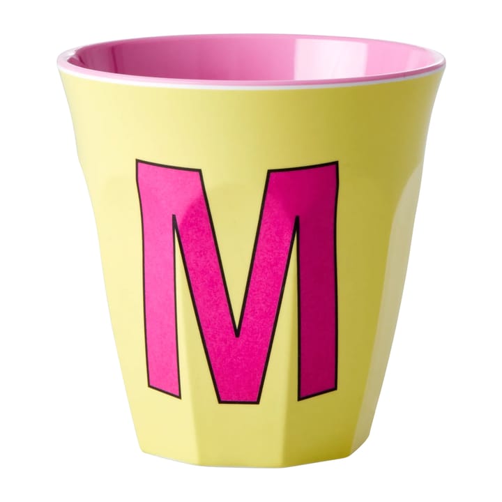 Rice メラミンカップ medium letter -  M 30 cl - Yellow - RICE | ライス