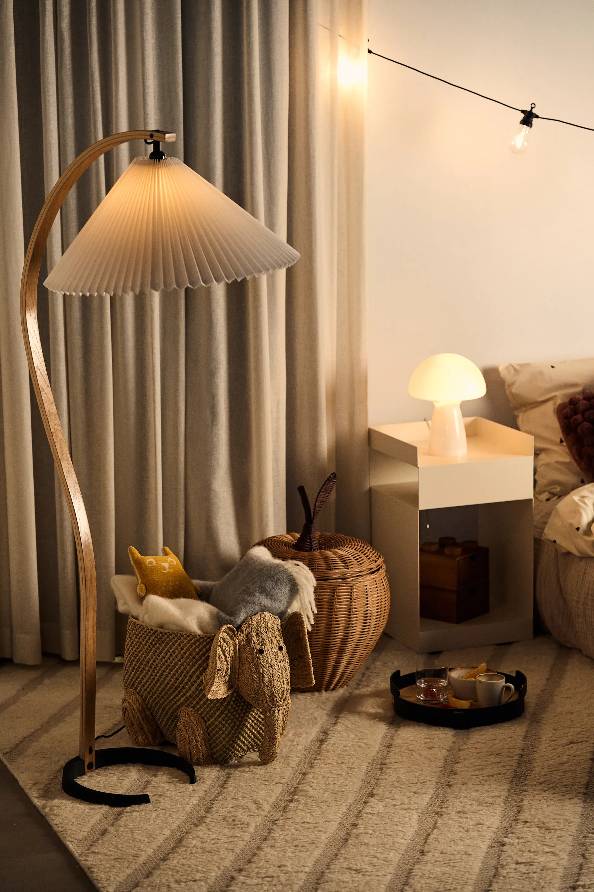 Rice raffia 収納ボックス animals, Elefant RICE | ライス