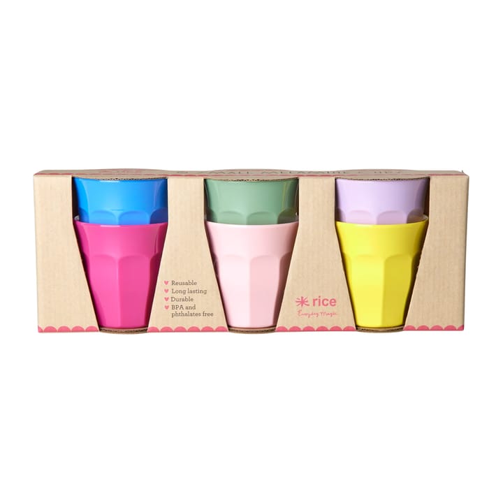 Rice メラミンカップ S 6個セット - Multicolor - RICE | ライス