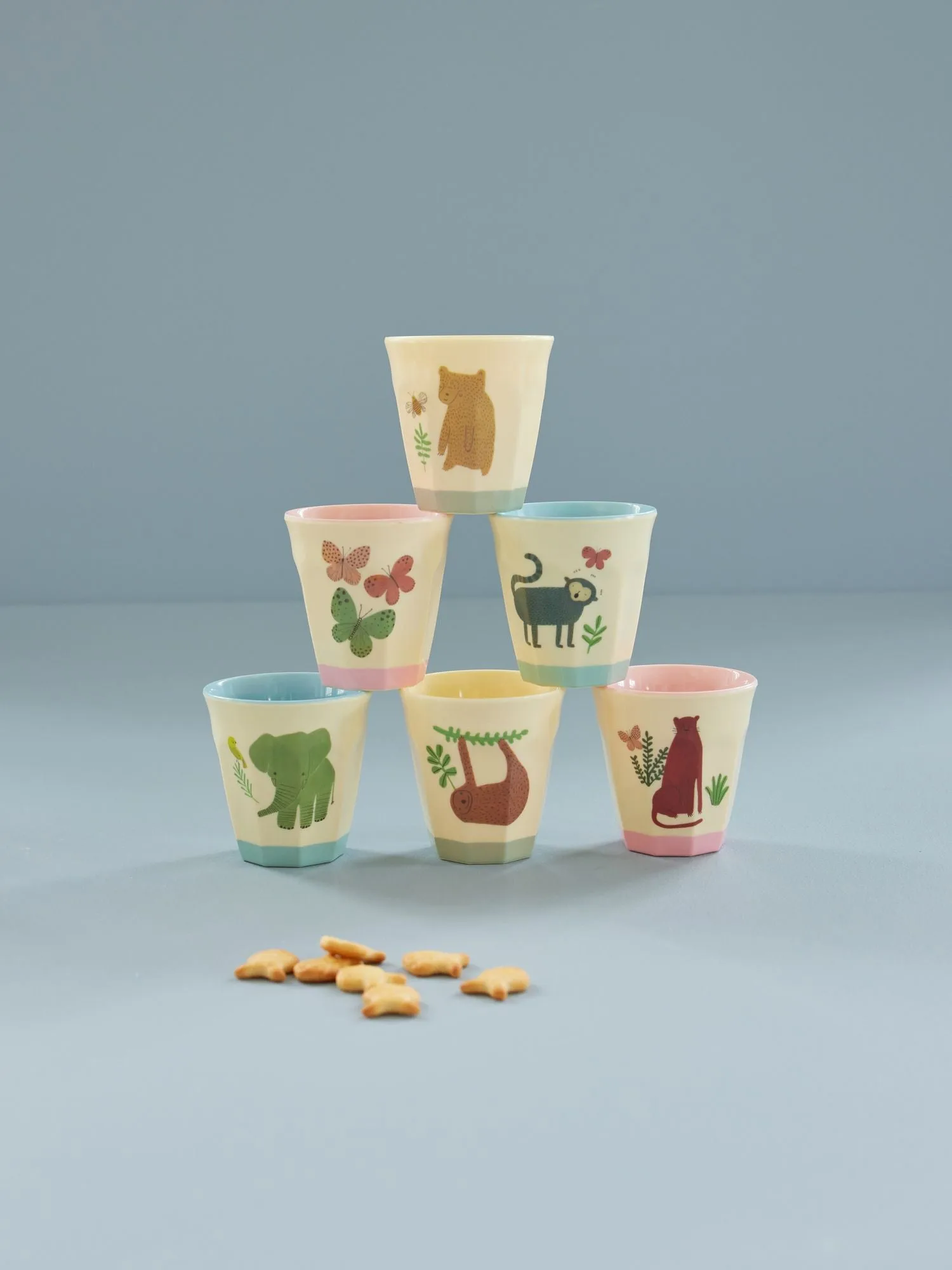 Rice メラミンカップ S 6個セット, Sweet Jungle RICE | ライス