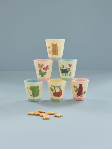 Rice メラミンカップ S 6個セット - Sweet Jungle - RICE | ライス