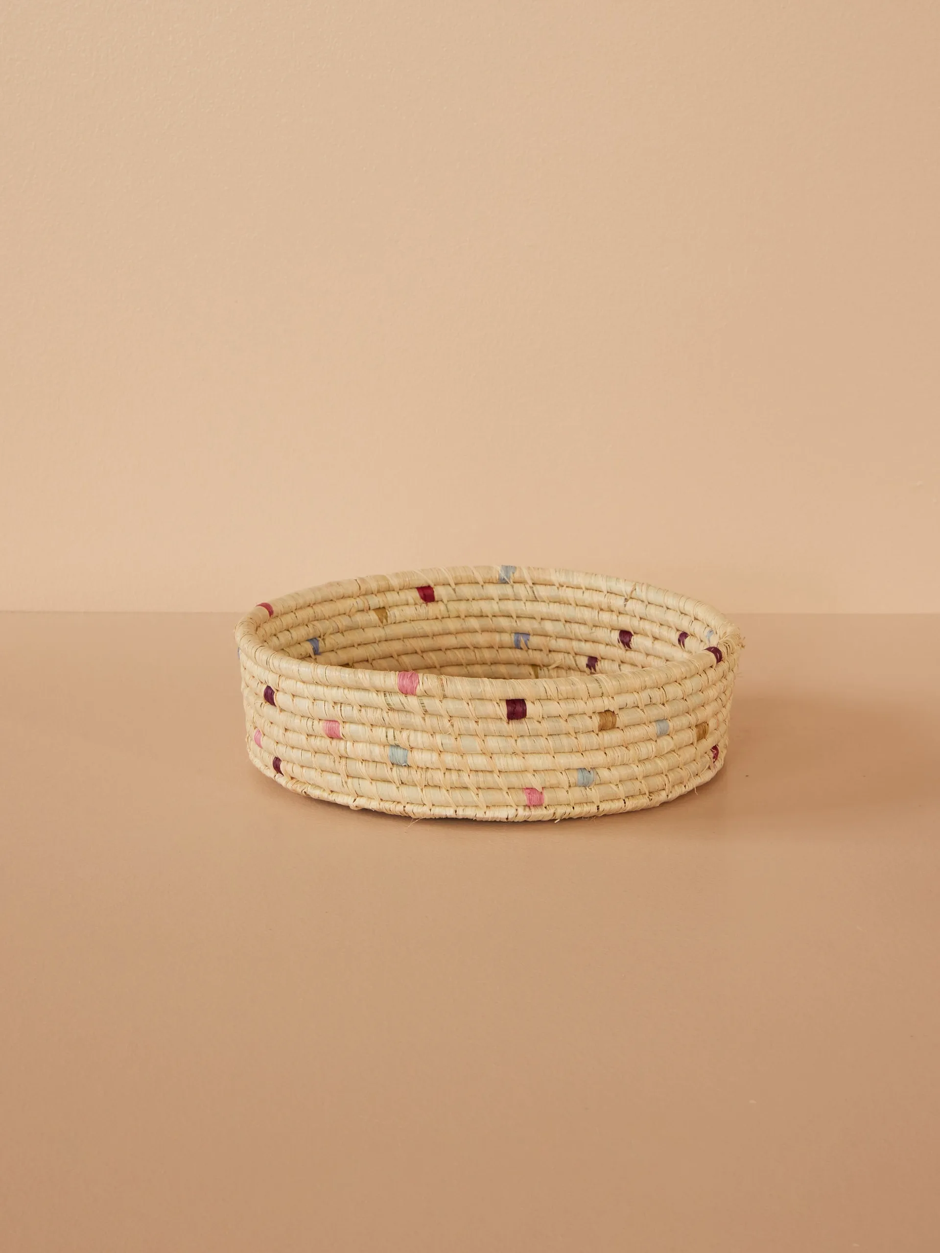 Rice ラフィア ラウンド 収納バスケット S, Natural RICE | ライス