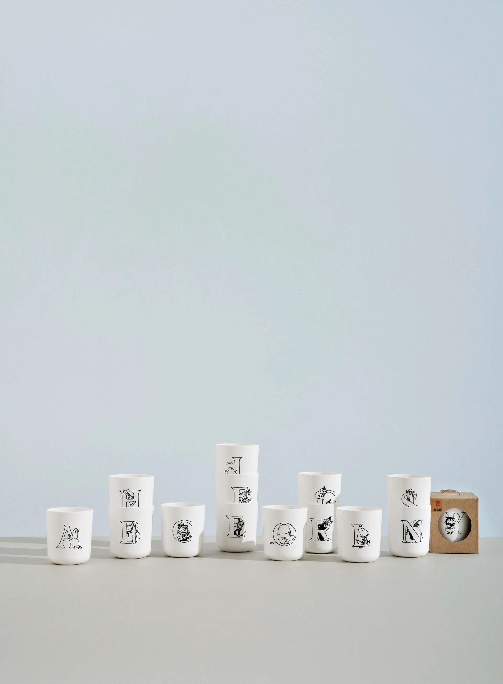 ムーミン ABC マグ 20 cl, W RIG-TIG | リグティグ