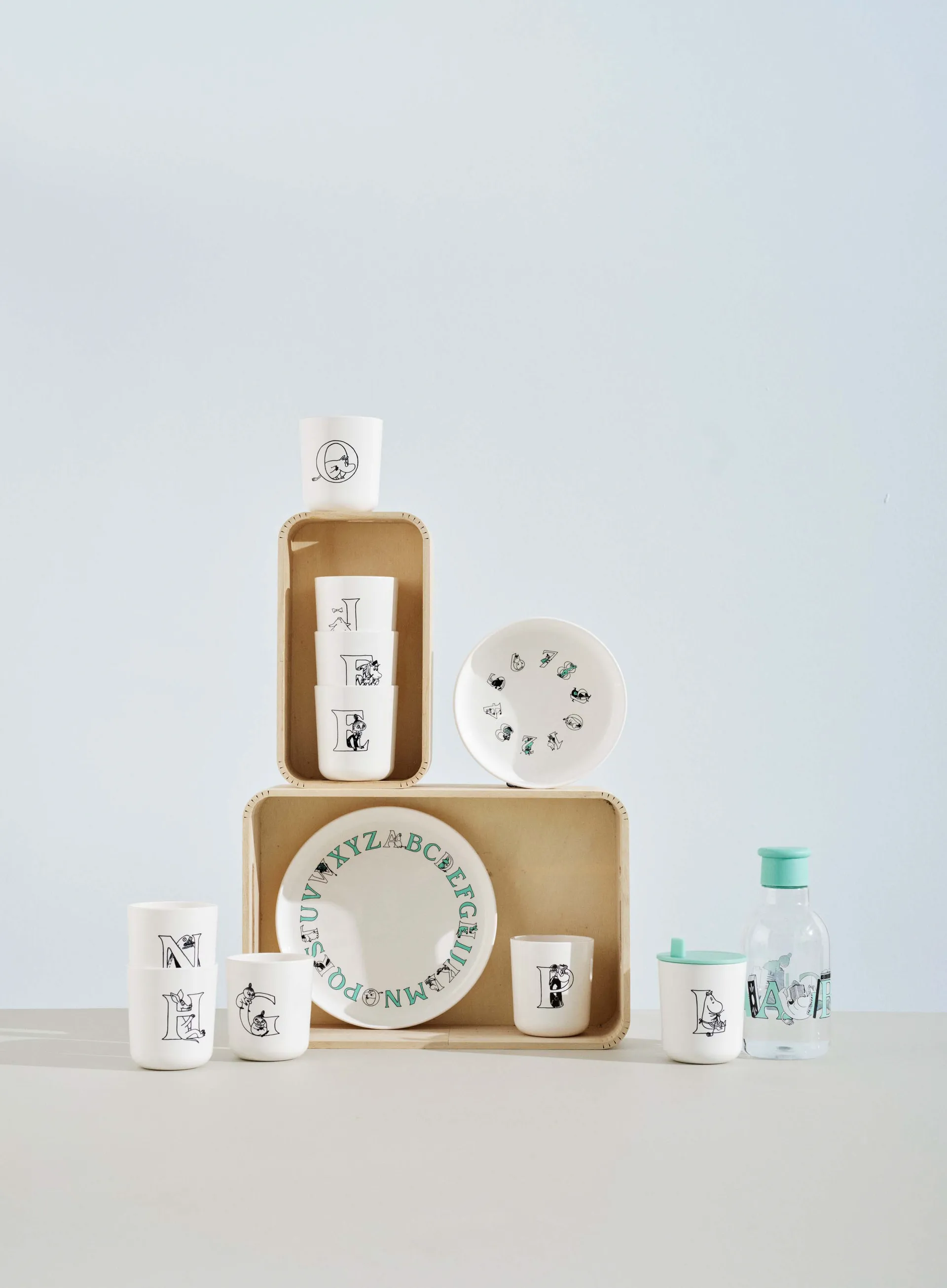 ムーミン ABC マグ用 蓋, Turqouise RIG-TIG | リグティグ