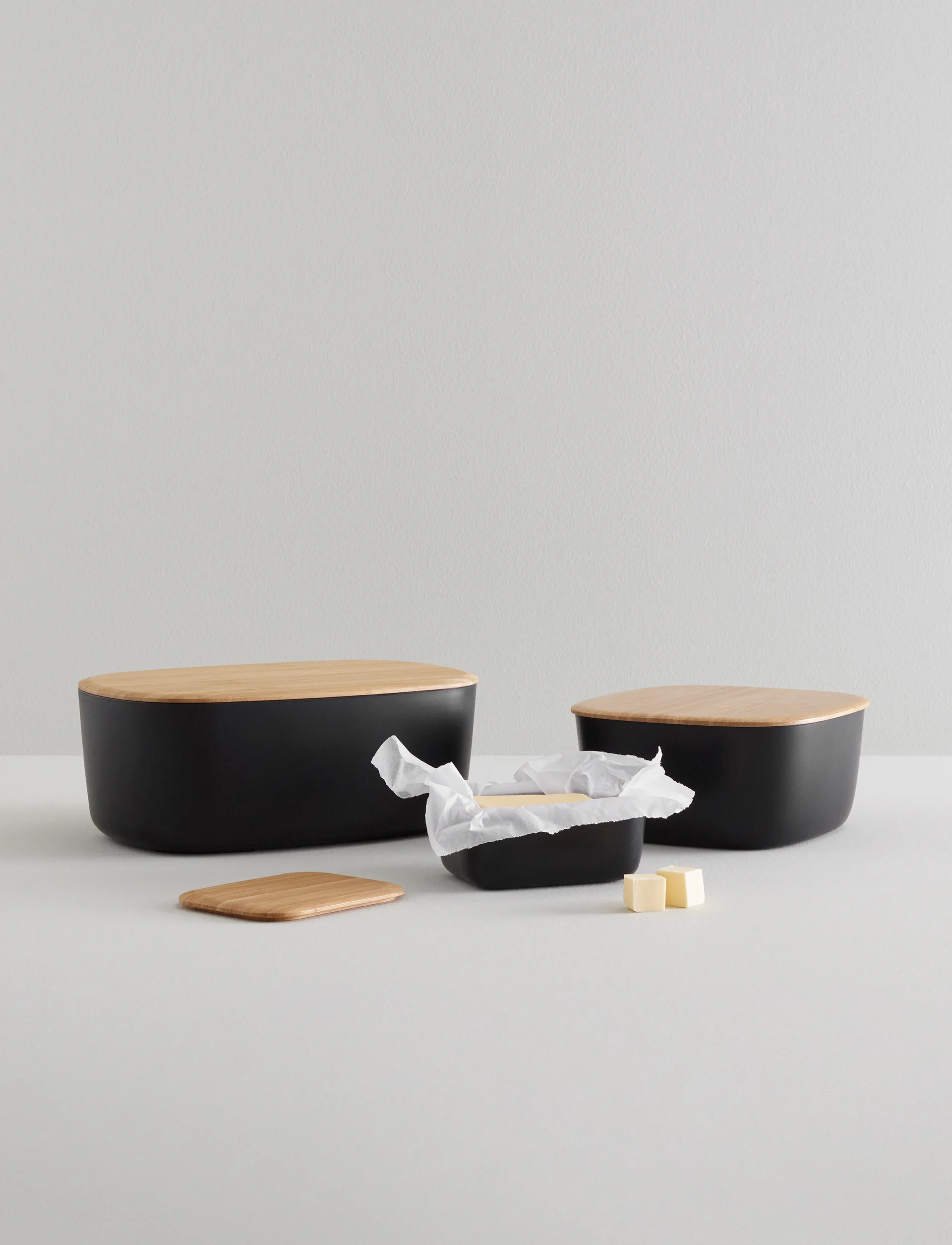 BOX-IT ブレッドボックス 23x23 cm, Black RIG-TIG | リグティグ