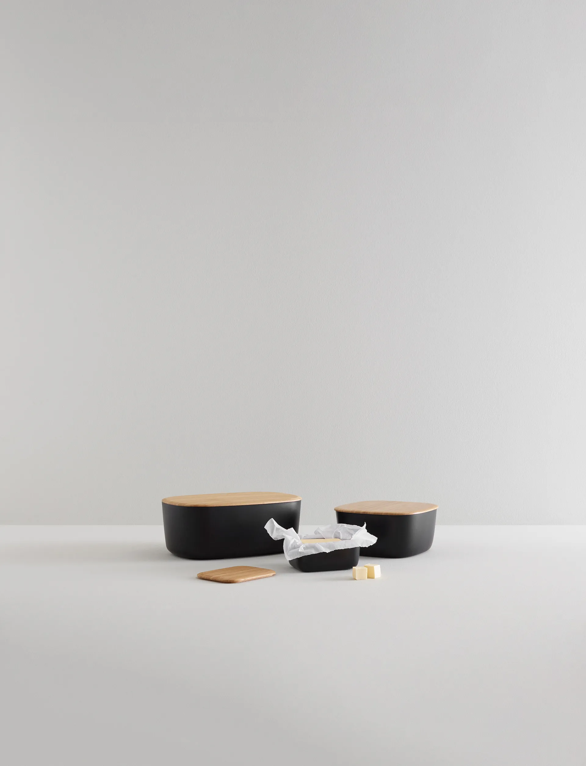 BOX-IT ブレッドボックス 23x23 cm, Black RIG-TIG | リグティグ