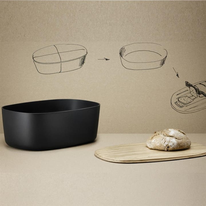 BOX-IT bread ボックス 22,5x34,5 cm, black RIG-TIG | リグティグ