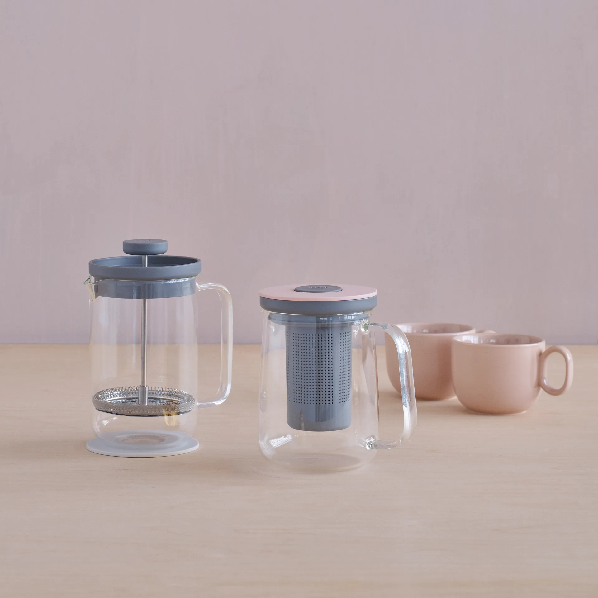Brew-It ティープレス 0.7L用グラスインサート, clear RIG-TIG | リグティグ