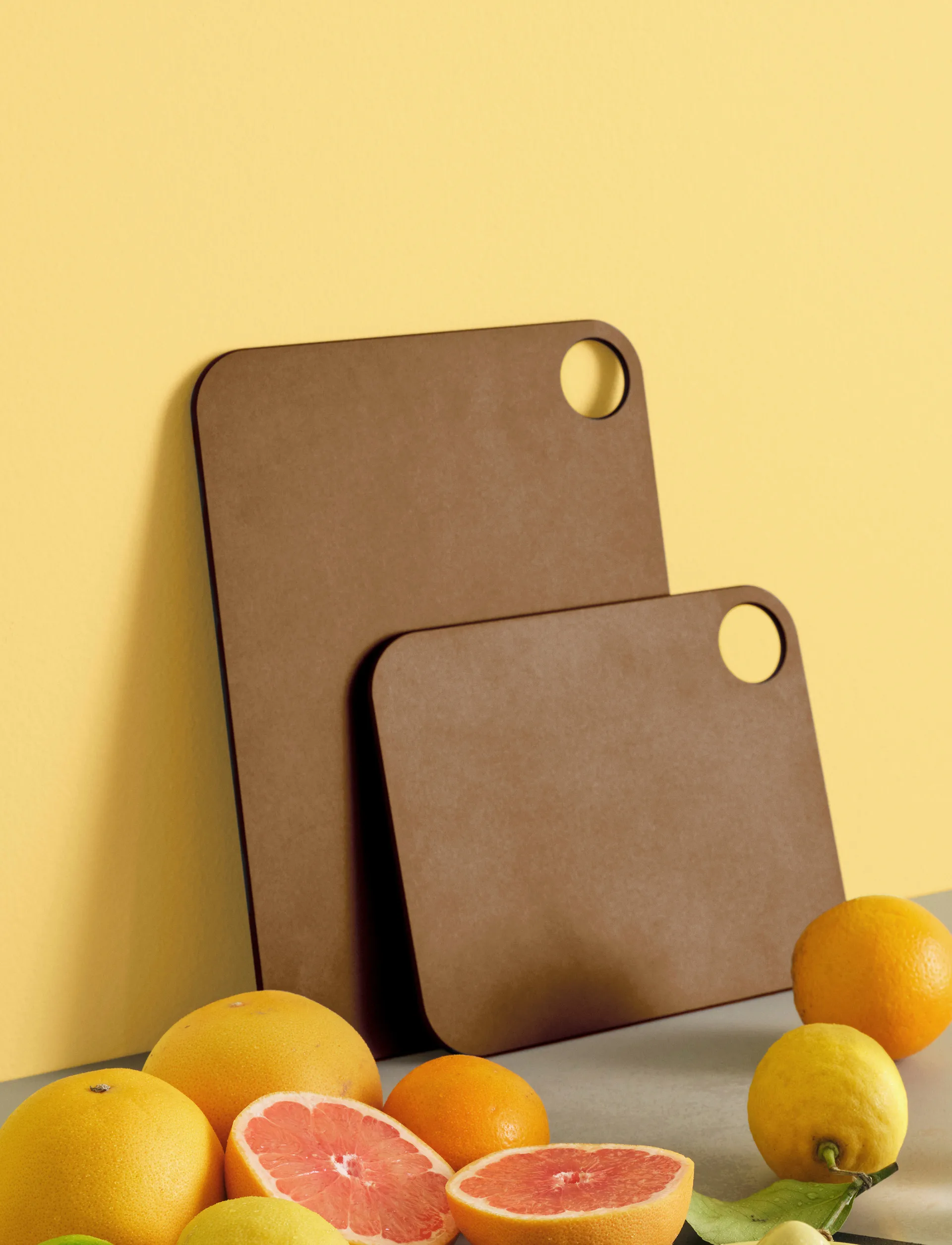 CUT-IT カッティングボード, Brown, 18.7x23.5 cm RIG-TIG | リグティグ