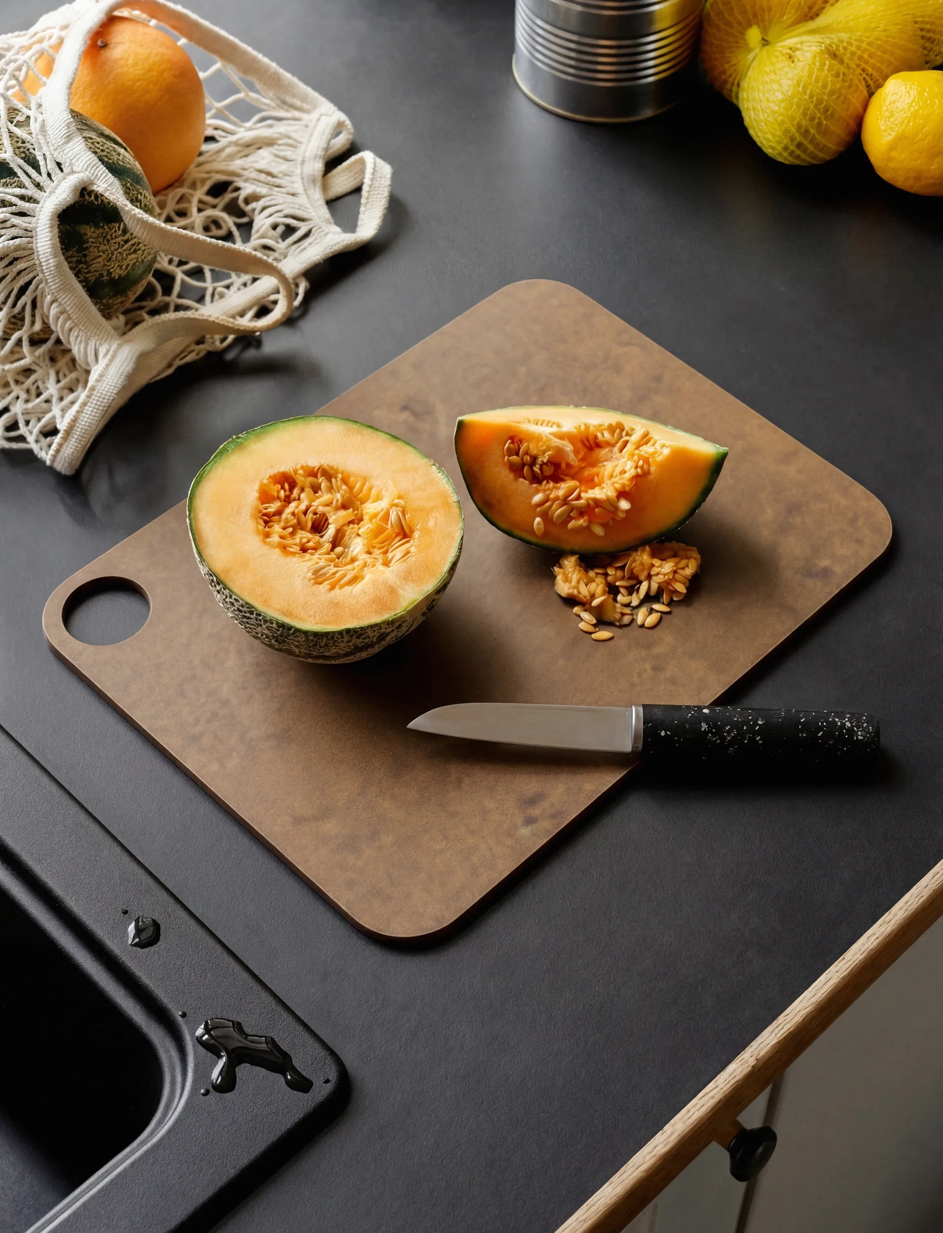 CUT-IT カッティングボード, Brown, 23.5x31 cm RIG-TIG | リグティグ