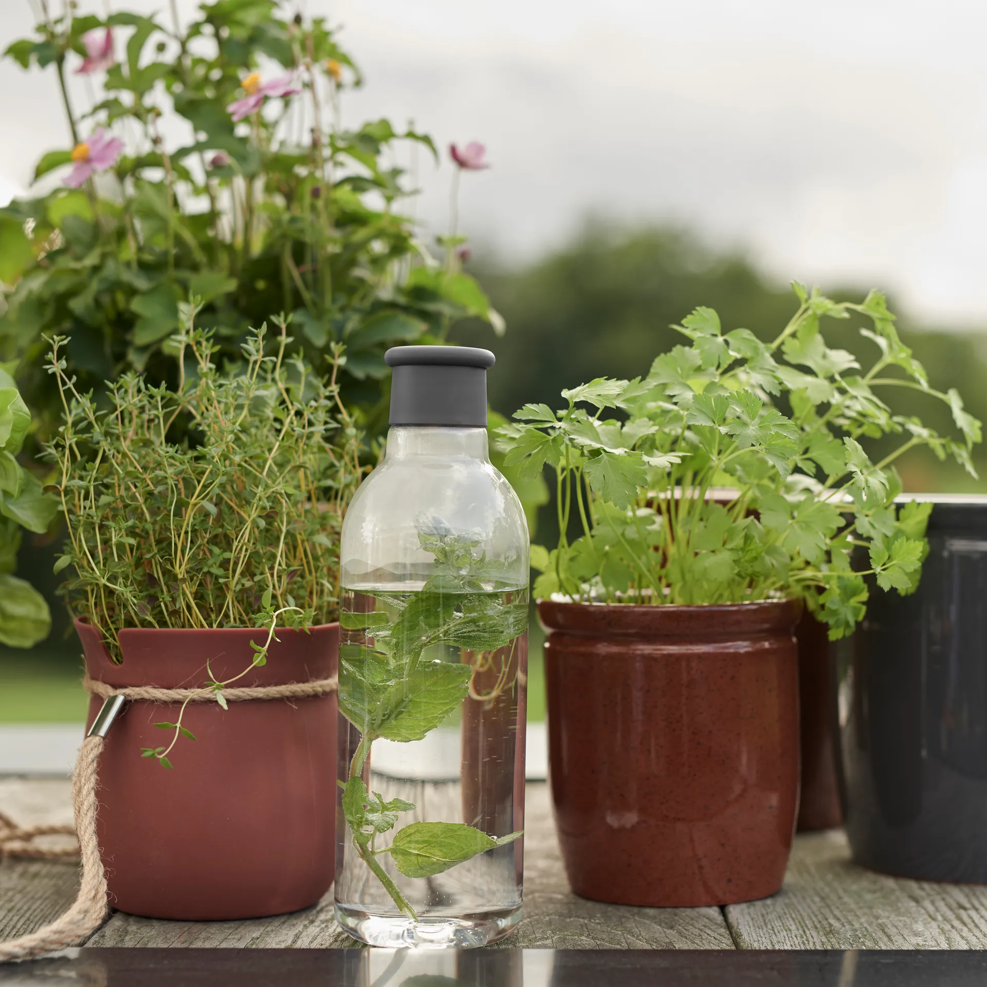 DRINK-IT ウォーターボトル 0.75 l, Grey RIG-TIG | リグティグ