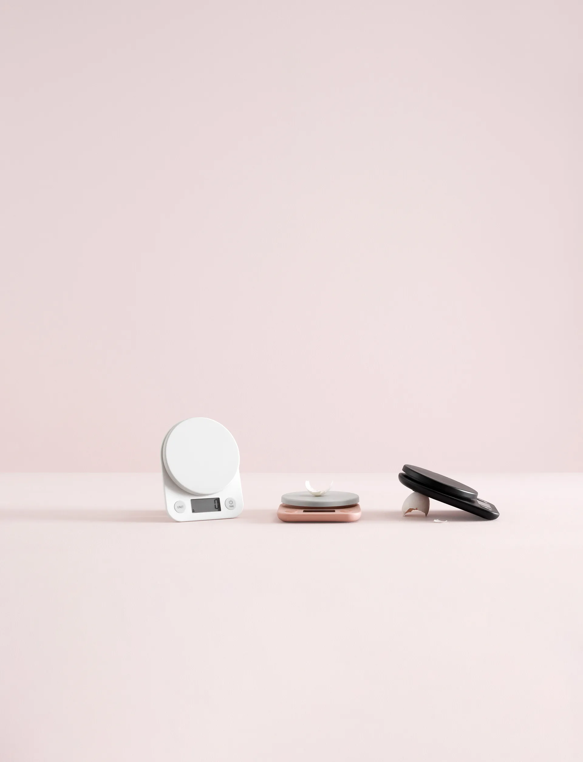 FOODIE キッチンスケール, White RIG-TIG | リグティグ