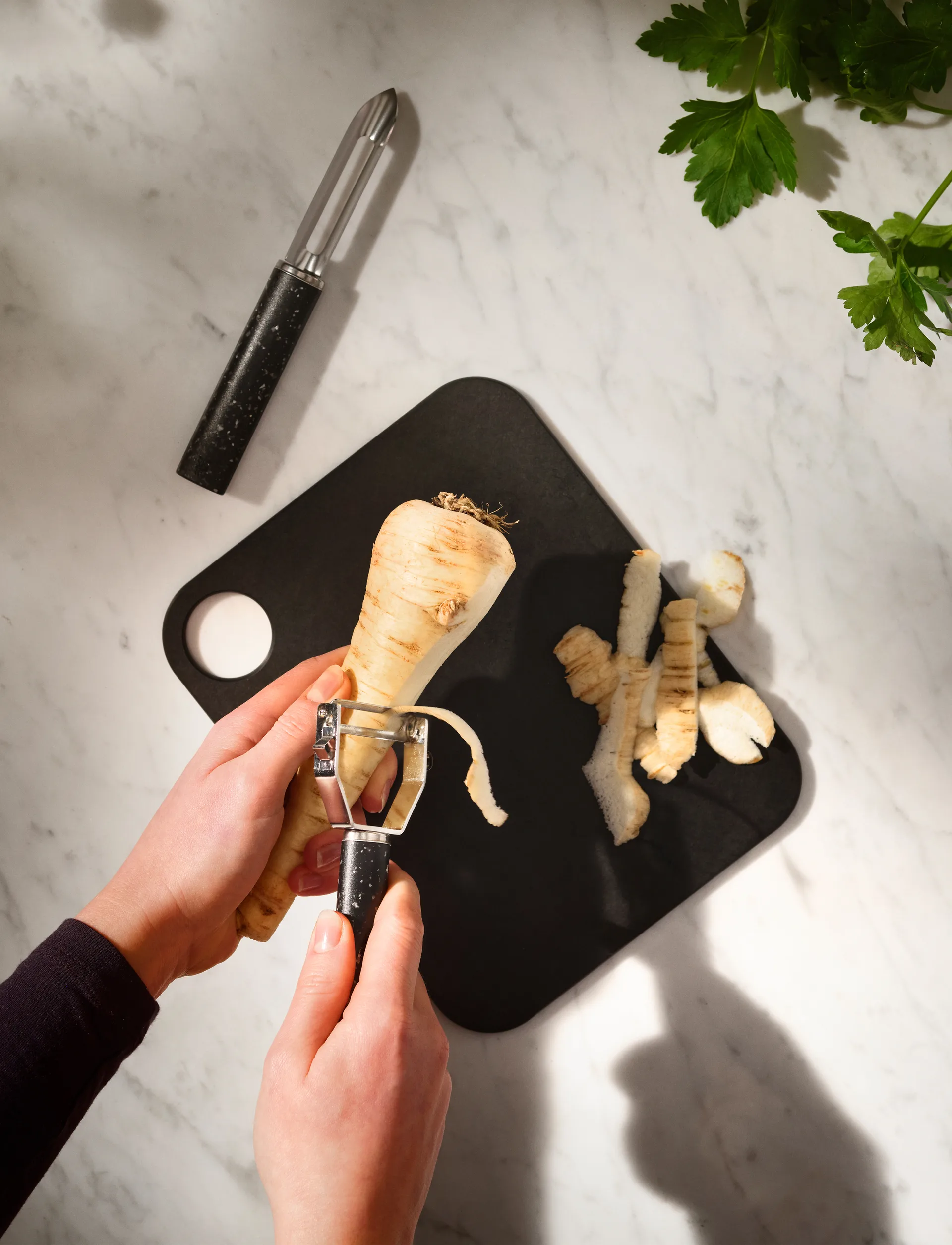 REDO ポテトピーラー 18 cm, Black RIG-TIG | リグティグ