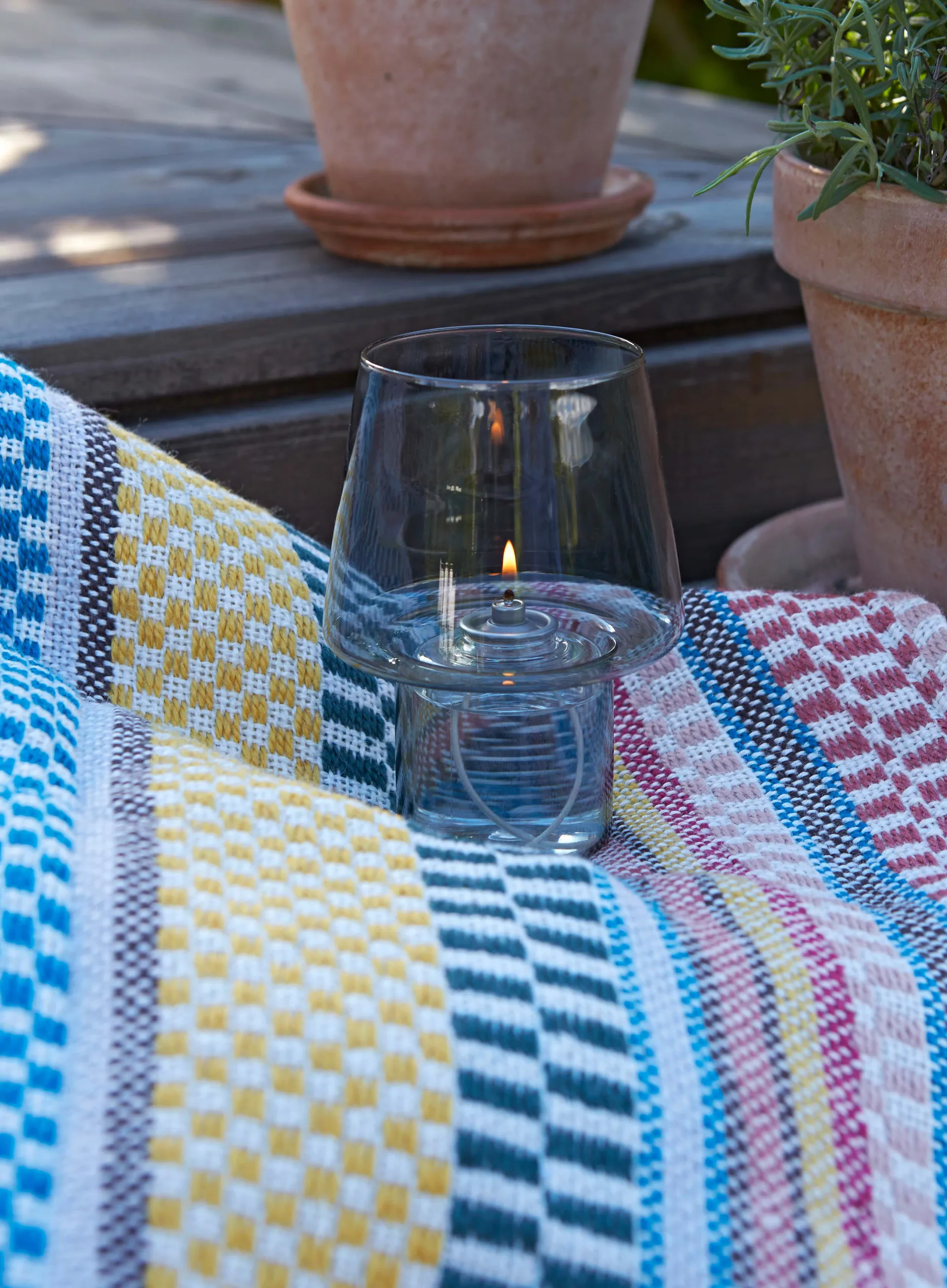 VIVA オイルランプ 16.5 cm, Smoke RIG-TIG | リグティグ