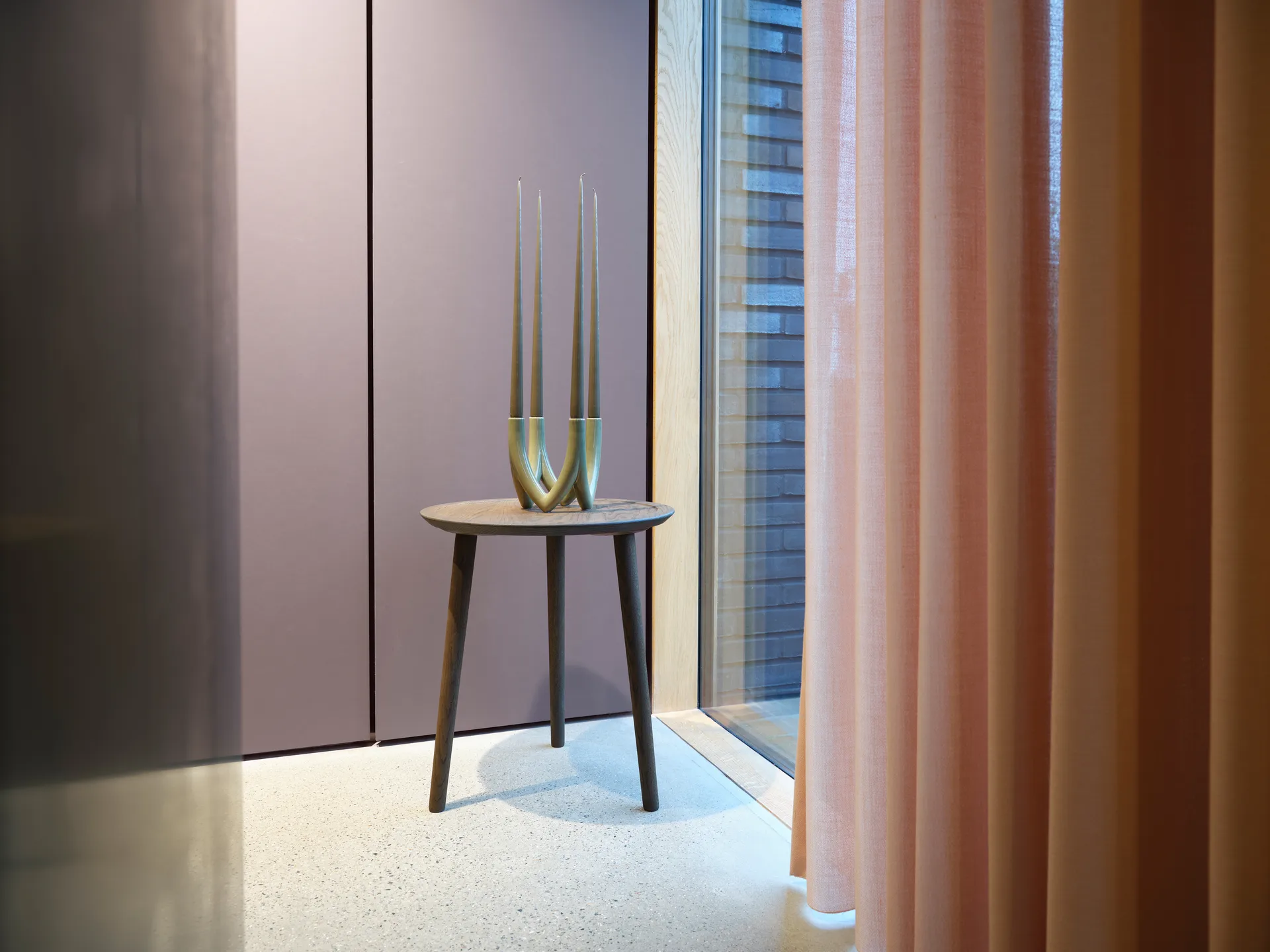 Chandelier キャンドルスティック no. 56, Olive green Ro Collection | ロ コレクション