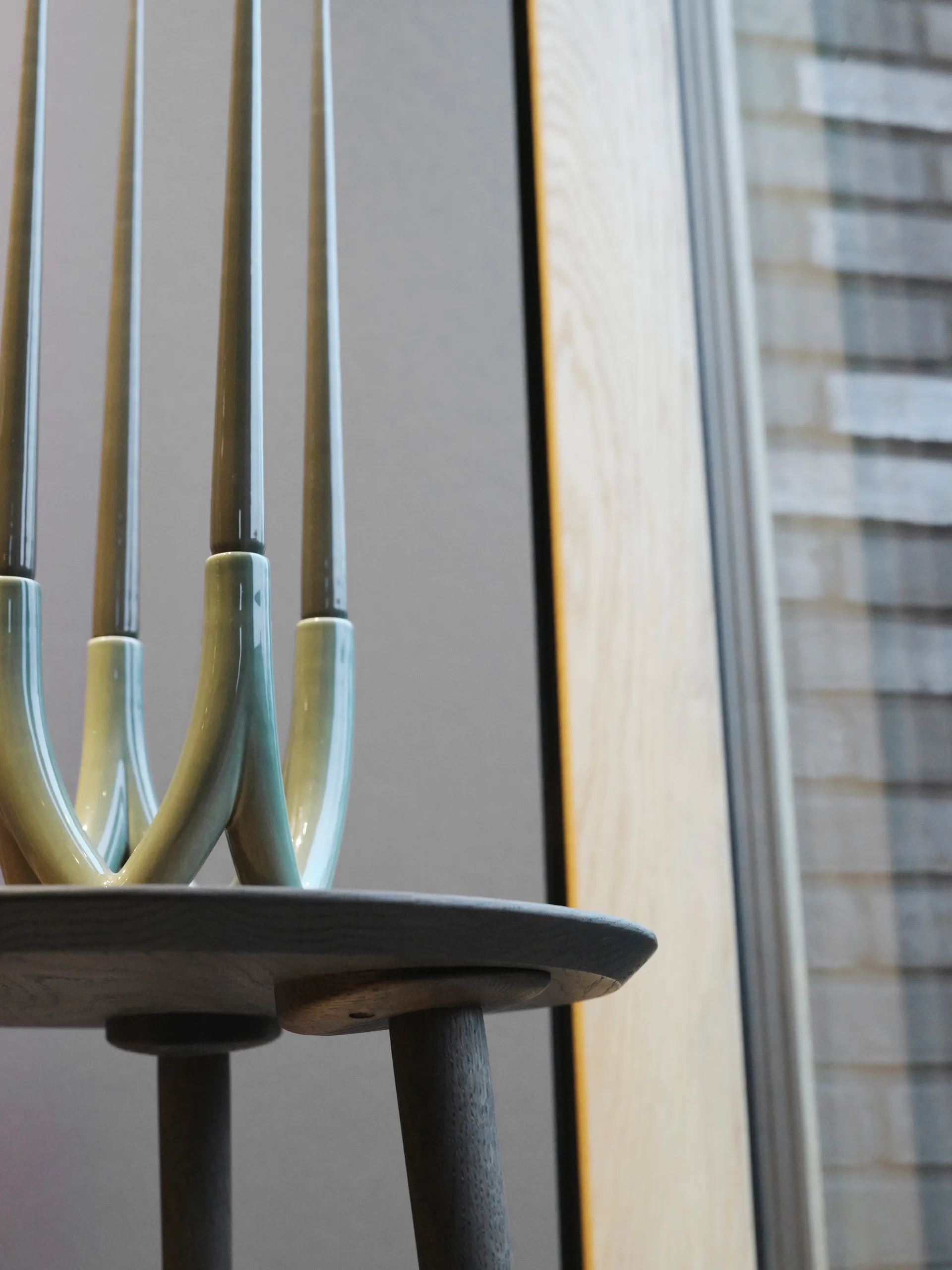 Chandelier キャンドルスティック no. 56, Olive green Ro Collection | ロ コレクション