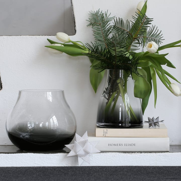 フラワーベース no. 23, Smoked grey Ro Collection | ロ コレクション