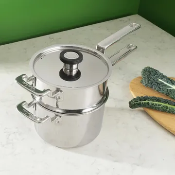 316 Series スチーマーインサートセット - Stainless steel, 2 pieces - Robert Welch | ロバート ウェルチ