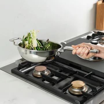 316 Series 中華鍋 - Stainless steel, 22 cm - Robert Welch | ロバート ウェルチ