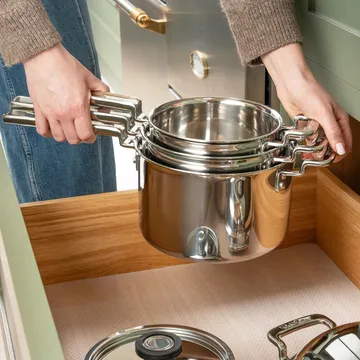 316 Series ソースパンセット - Stainless steel, 3 pieces - Robert Welch | ロバート ウェルチ