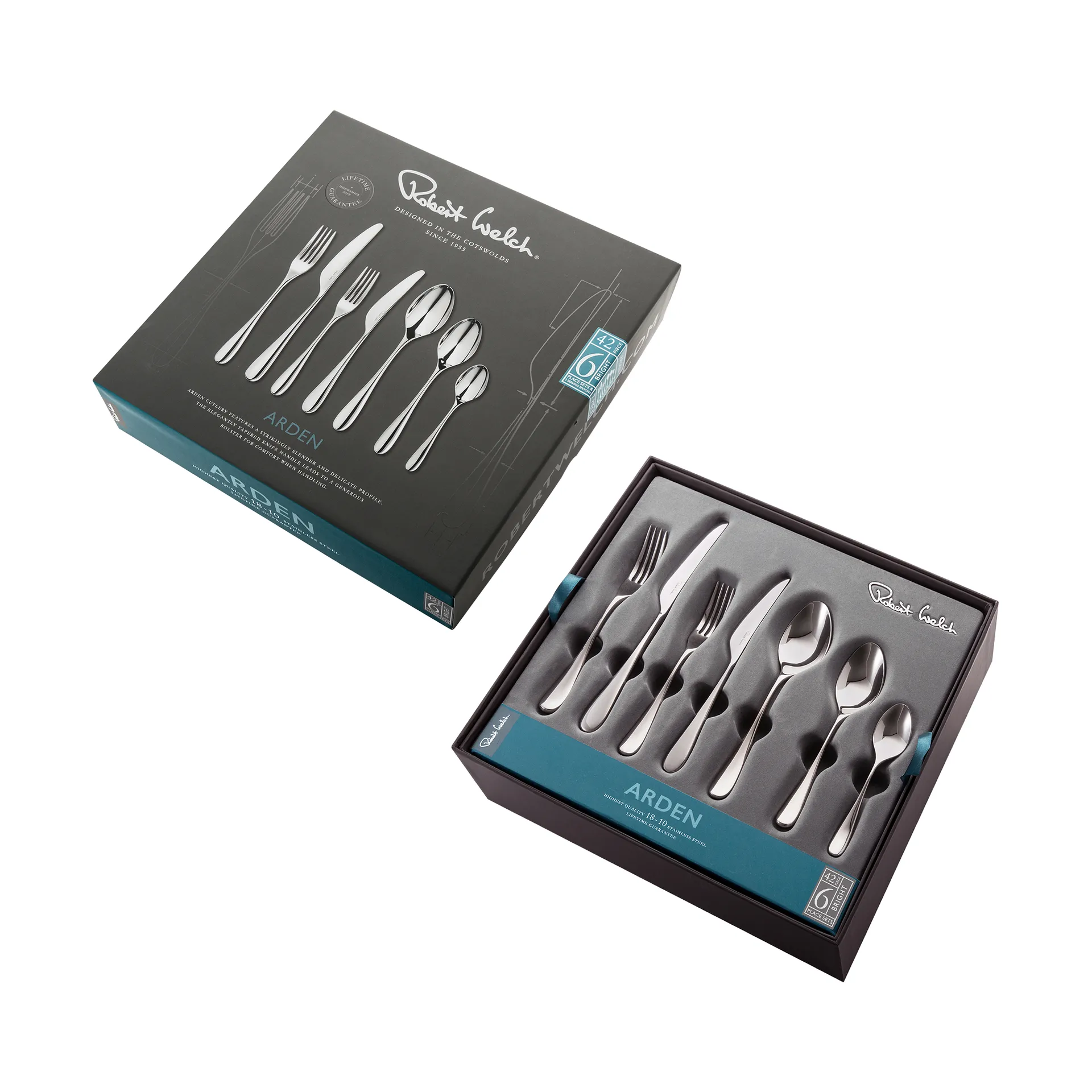 Arden Bright カトラリー, 42 pieces Robert Welch | ロバート ウェルチ