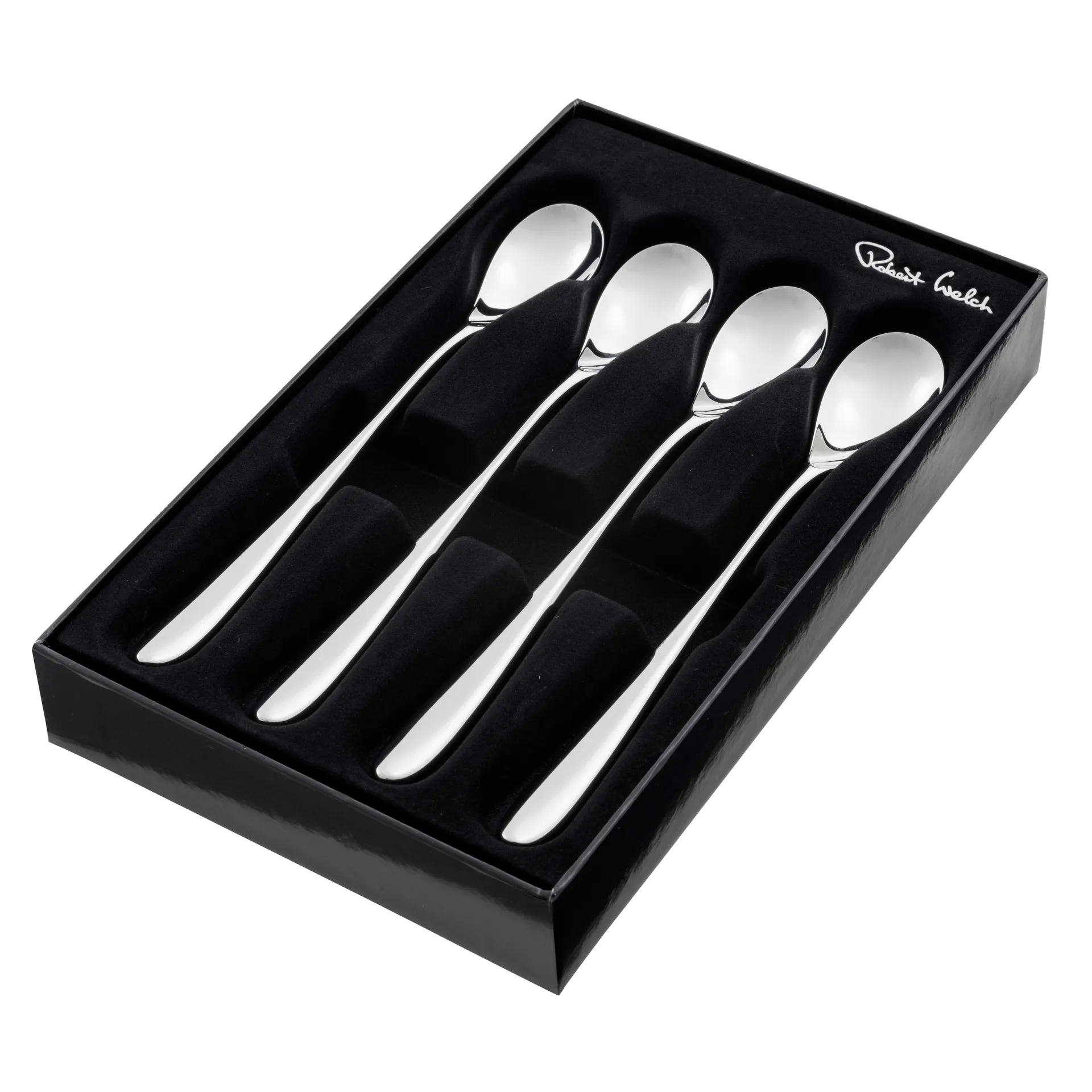 Bourton Bright ラテスプーン 4 ピース, Stainless steel Robert Welch | ロバート ウェルチ