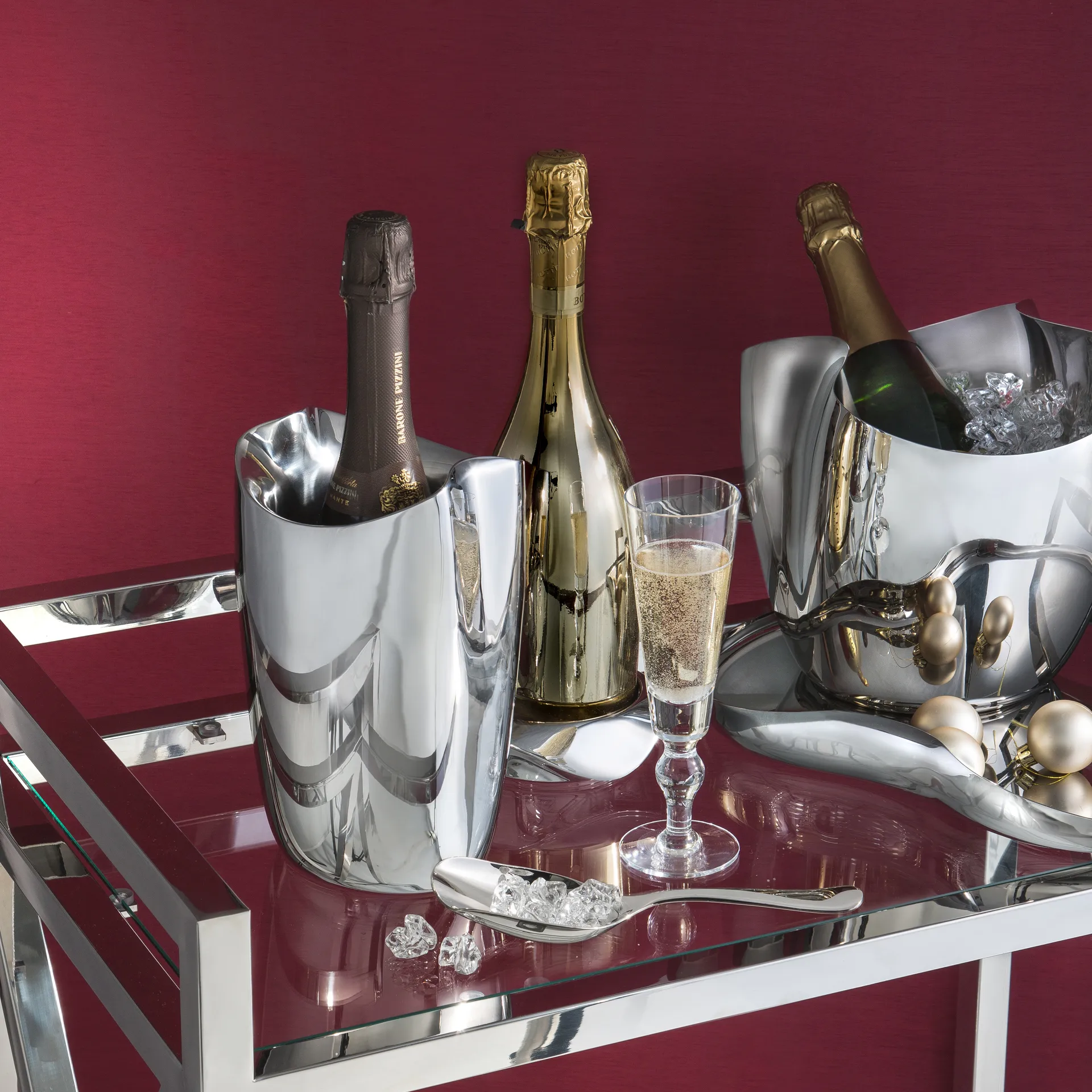 Drift ダブルウォールed ワインクーラー, stainless steel Robert Welch | ロバート ウェルチ