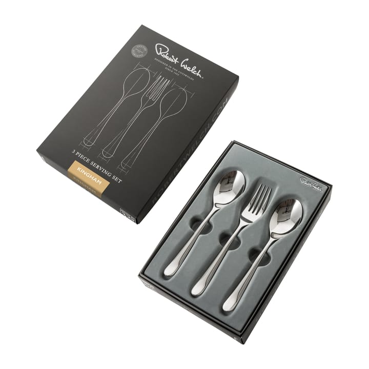 Kingham Bright サービング カトラリー 3ピース, Stainless steel Robert Welch | ロバート ウェルチ