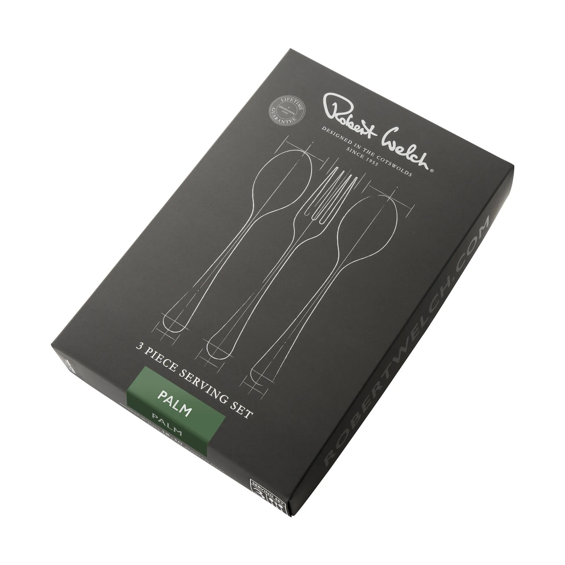 Palm Bright サービングカトラリー 3本セット, Stainless steel Robert Welch | ロバート ウェルチ