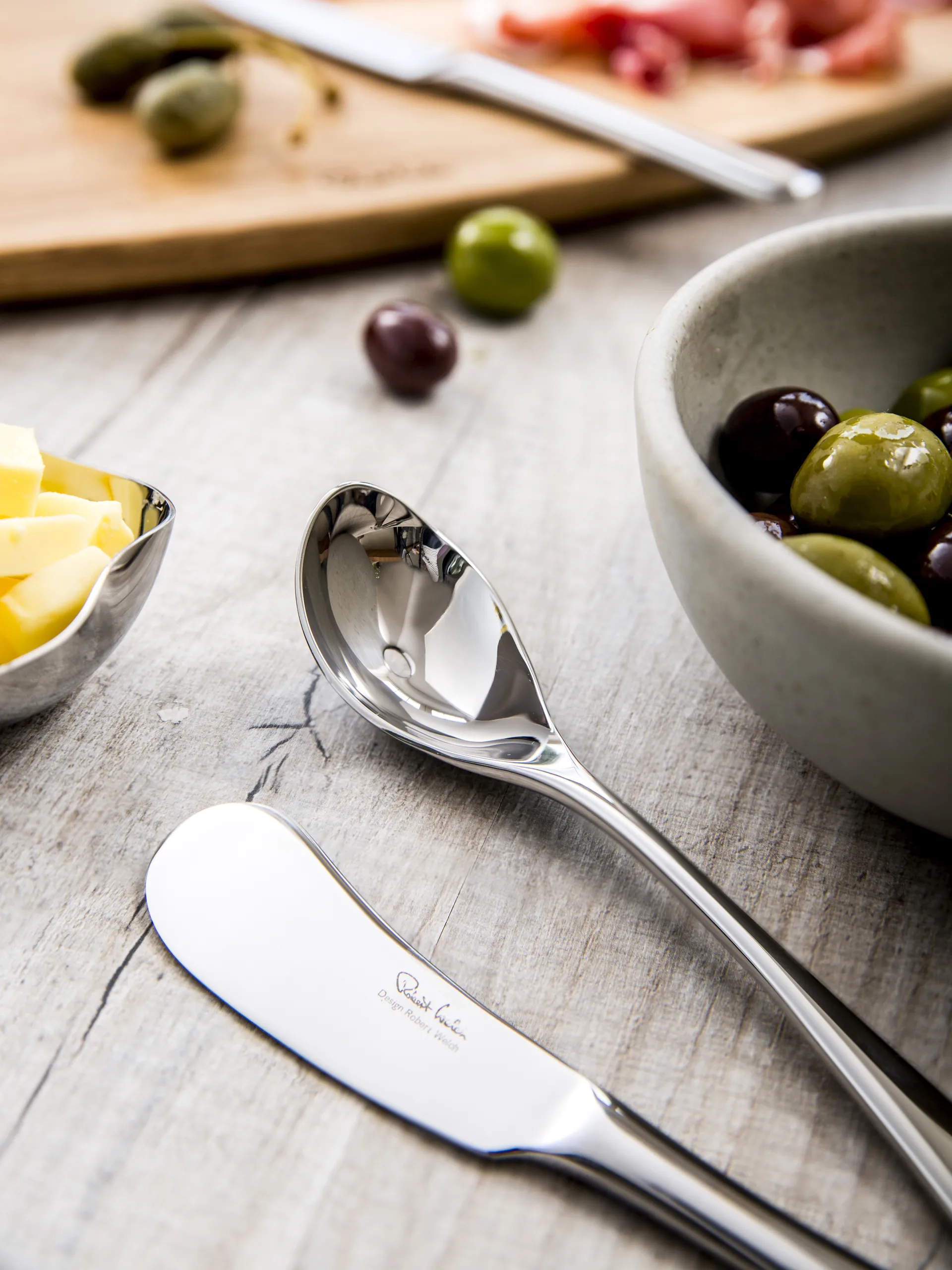 Radford olive スプーン ミラー, Stainless steel Robert Welch | ロバート ウェルチ