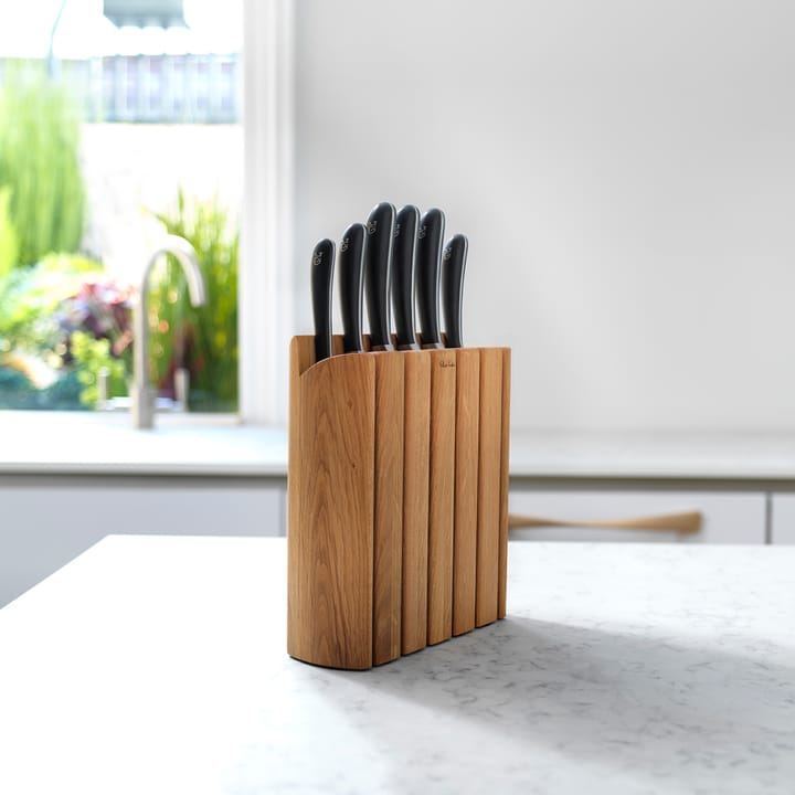 Signature Book オーク ナイフ ブロック セット 7 ピース, oak Robert Welch | ロバート ウェルチ
