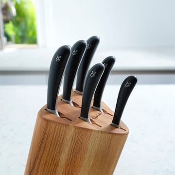 Signature Prism オーク ナイフ ブロック セット 7 ピース - oak - Robert Welch | ロバート ウェルチ