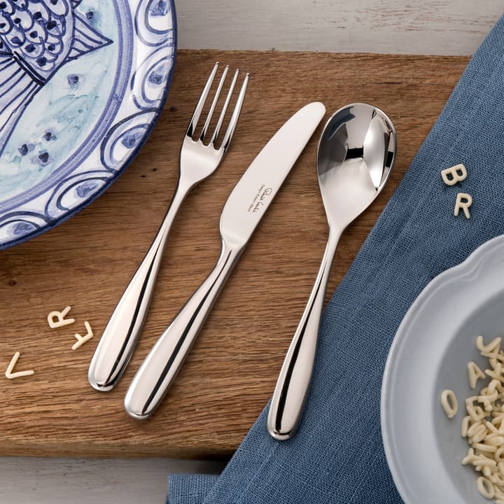 Stanton Bright キッズ用 カトラリー 3本セット, Stainless steel Robert Welch | ロバート ウェルチ