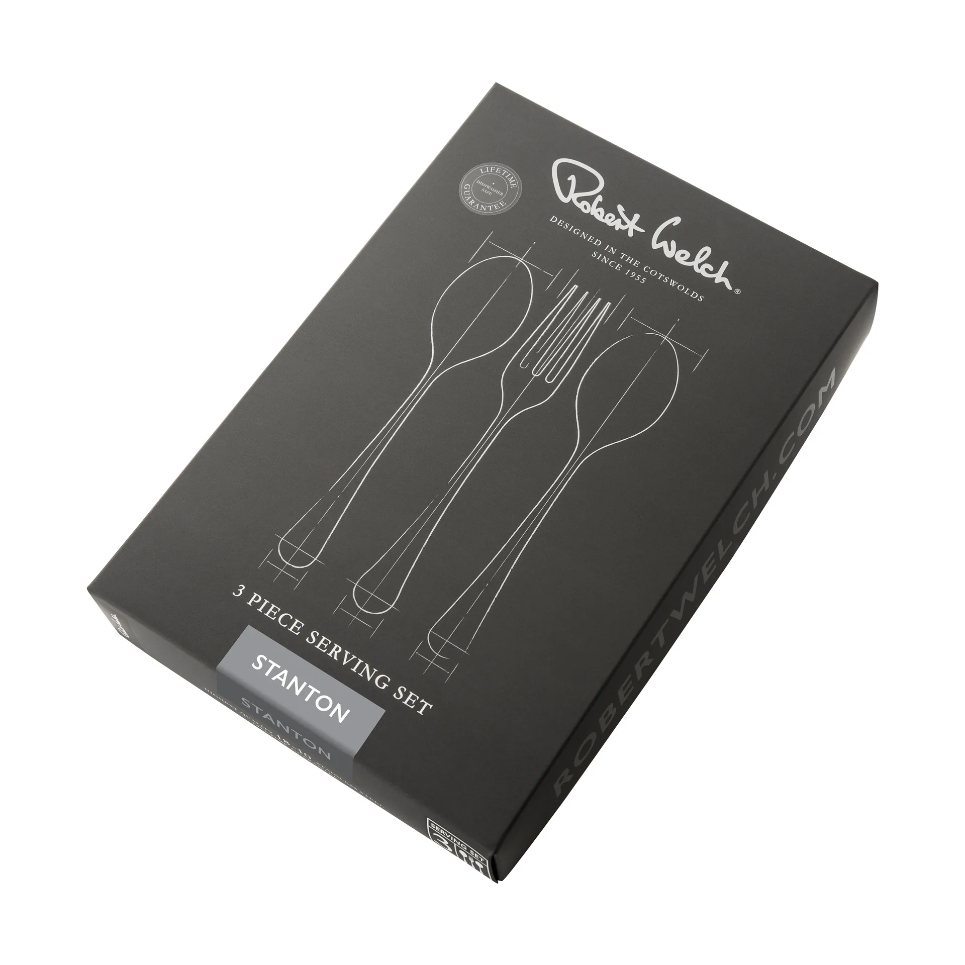 Stanton Bright サービングカトラリー 3本セット, Stainless steel Robert Welch | ロバート ウェルチ