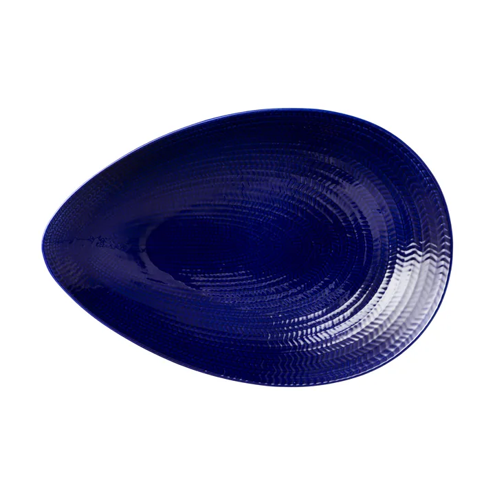 Blå eld serveringsfat - Blue, 24x35 cm - Rörstrand | ロールストランド