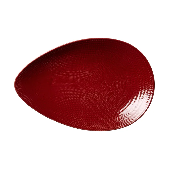 Blå eld serveringsfat - Red, 24x35 cm - Rörstrand | ロールストランド