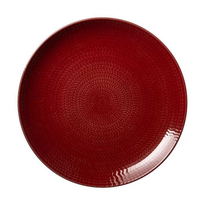 Blå eld tallrik - Red, 26 cm - Rörstrand | ロールストランド