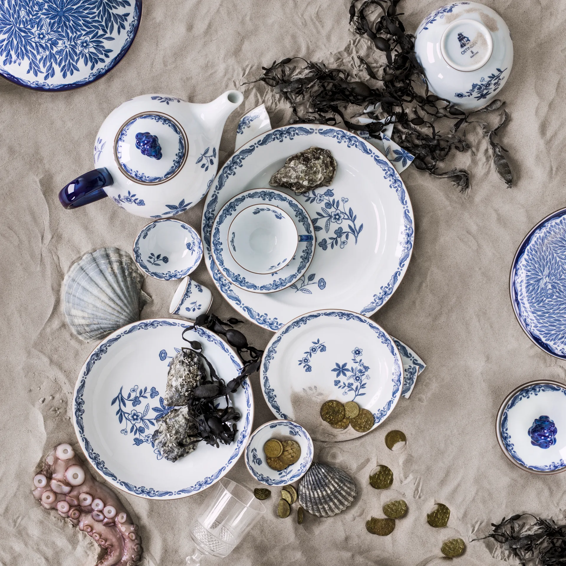 Ostindia/オスティンディア プレート スモール, 18 cm Rörstrand | ロールストランド