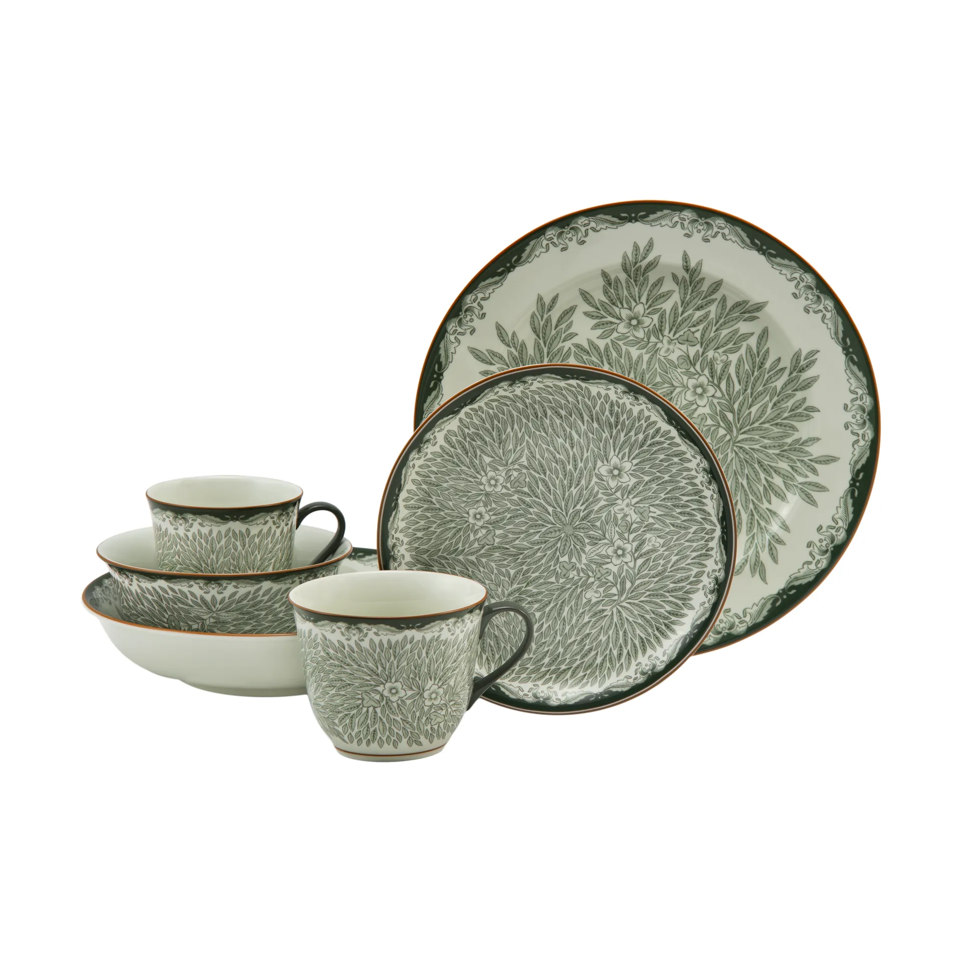 Ostindia/オスティンディア フロリス マグ 2パック, Green Rörstrand | ロールストランド