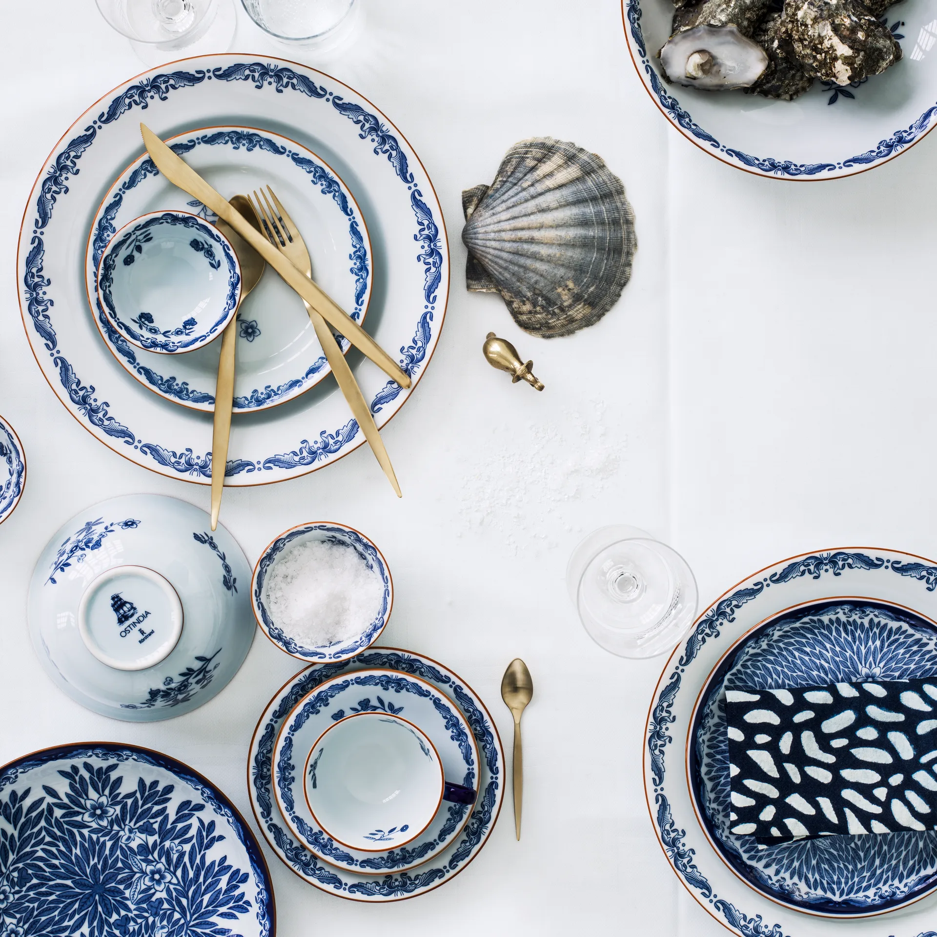 Ostindia/オスティンディア プレート, 21 cm Rörstrand | ロールストランド