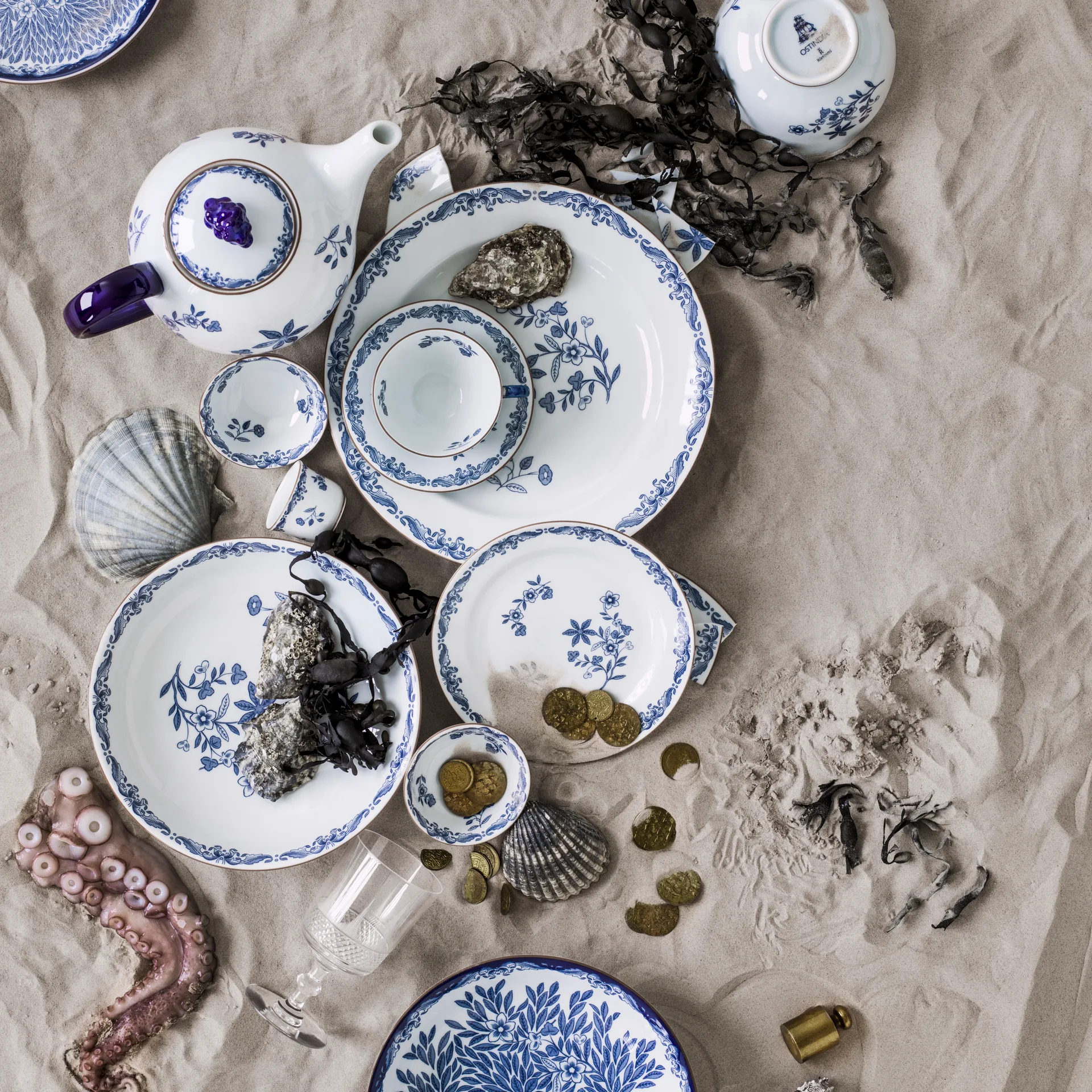 Ostindia/オスティンディア プレート, 21 cm Rörstrand | ロールストランド