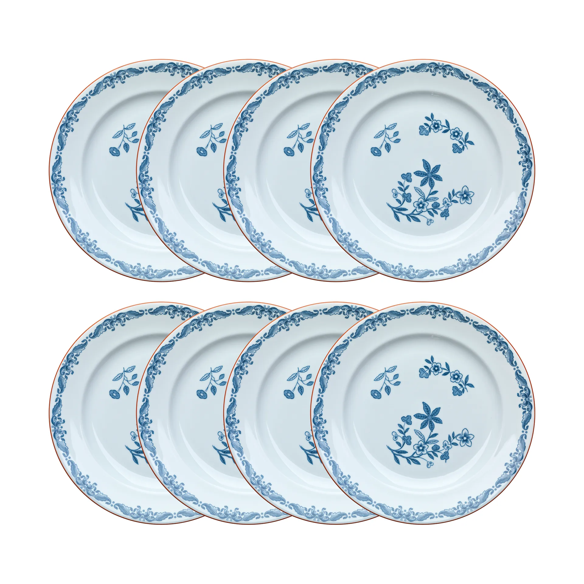 Ostindia プレート Ø27 cm 8パック - Blue,  Rörstrand
