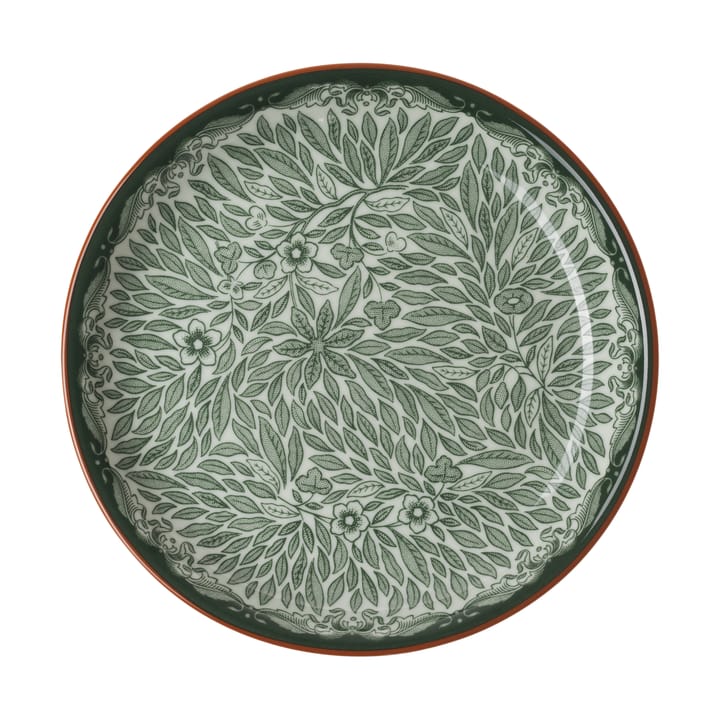 Ostindia Floris スモールプレート Ø16 cm - Green - Rörstrand | ロールストランド