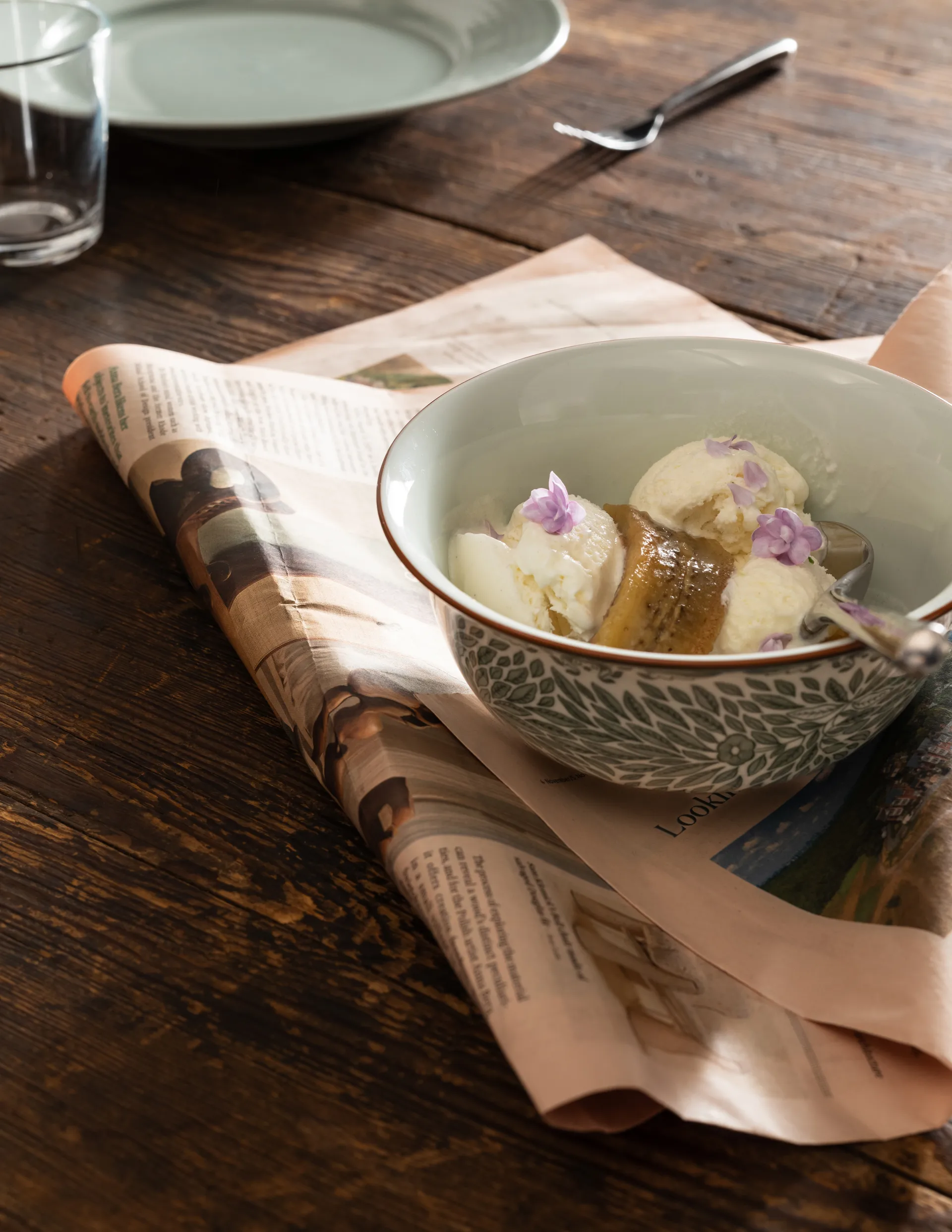 Ostindia Floris ボウル 30 cl, Green Rörstrand | ロールストランド