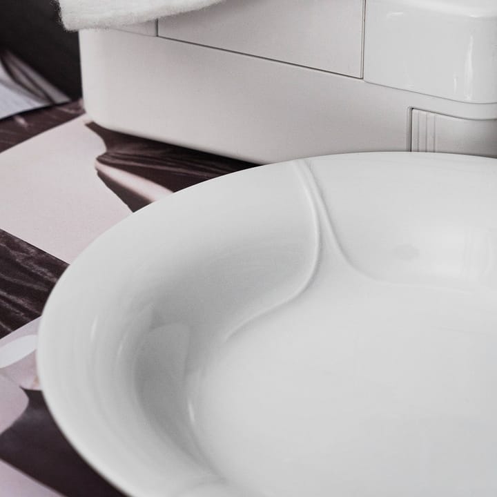 Pli Blanc ディーププレート 23 cm, white Rörstrand | ロールストランド