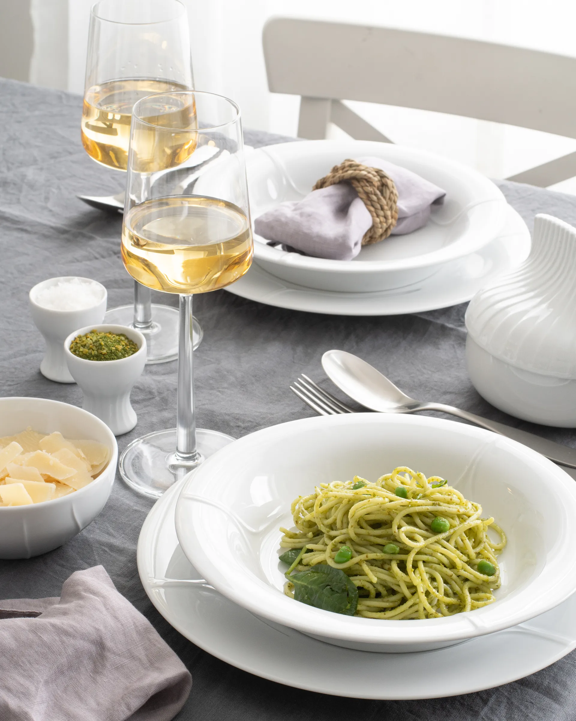 Pli Blanc プレート 26 cm, white Rörstrand | ロールストランド