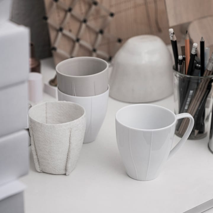 Pli Blanc マグ 34 cl, white Rörstrand | ロールストランド