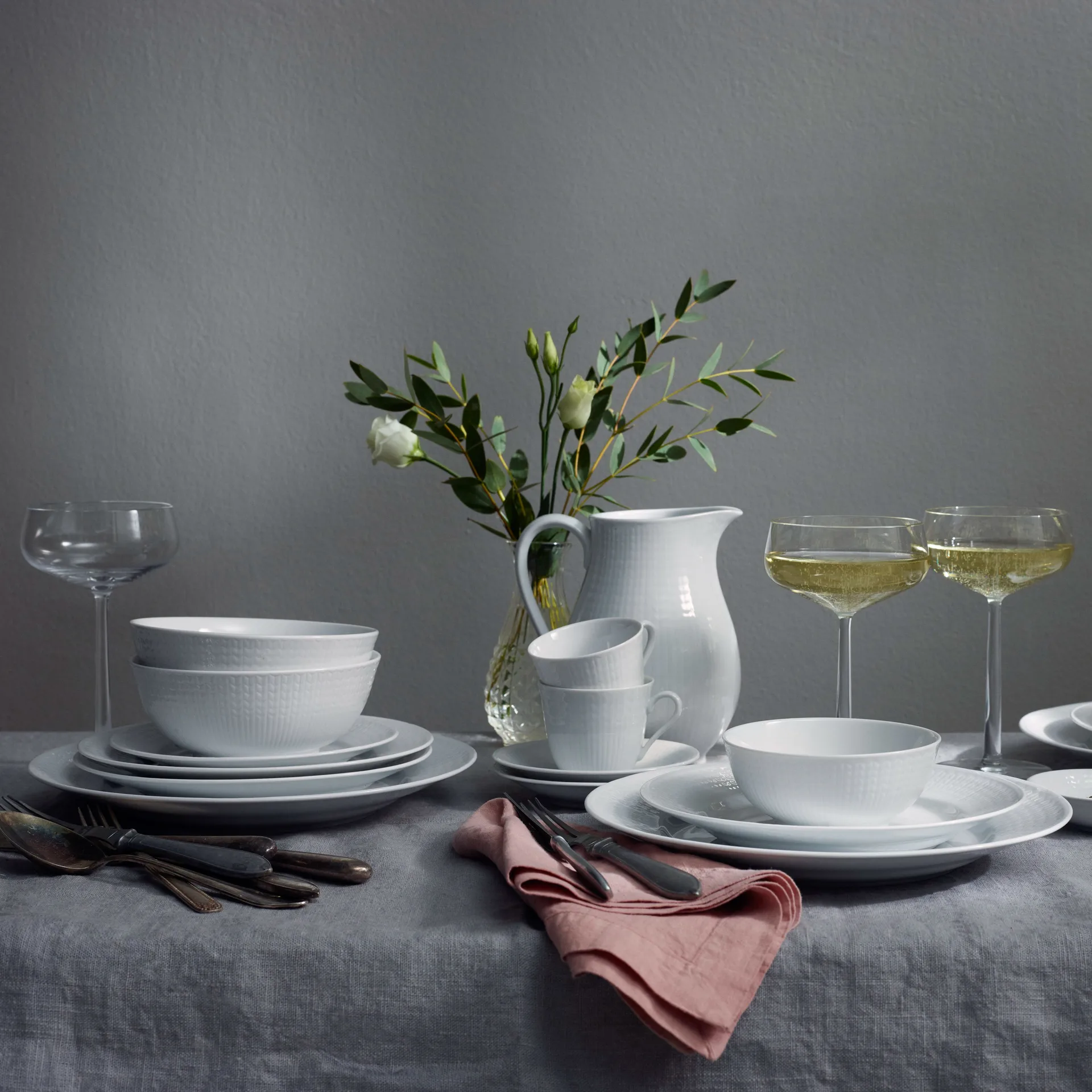 Swedish Grace/スウェディッシュグレース コーヒーカップ 16 cl, Snow (white) Rörstrand | ロールストランド